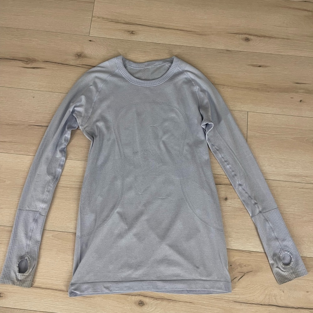 [lululemon] Run Swiftly Long Sleeve Top Size 8